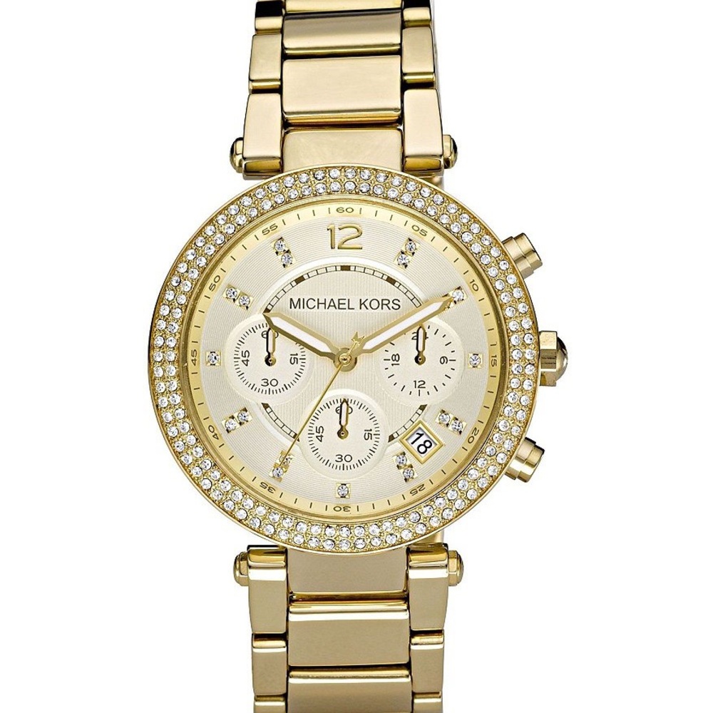 Michael Kors Parker Goldtone Bracelet Watch